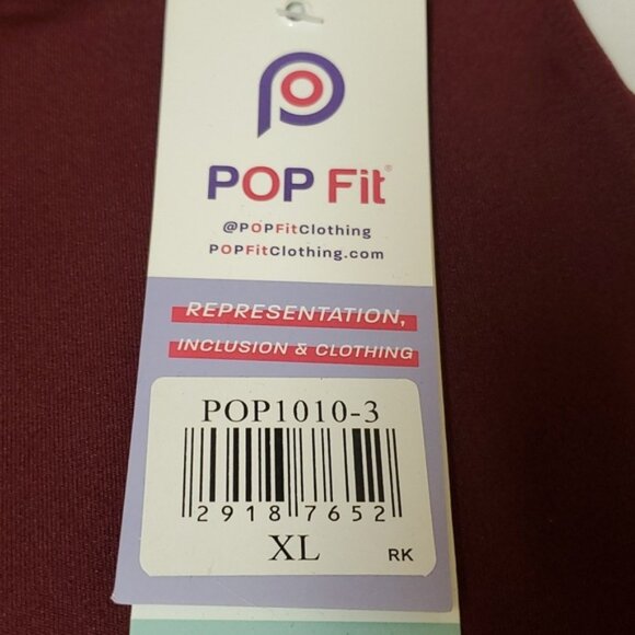 POP Fit 3-PACK Women's Leggings Set in Multicolor Size XL NWT - Picture 12 of 13